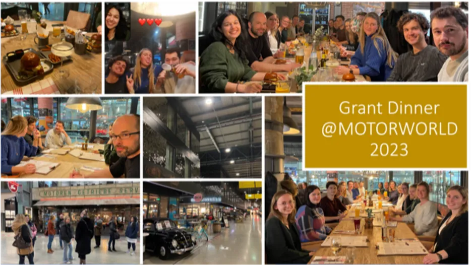 Impressions from the Grant Dinner